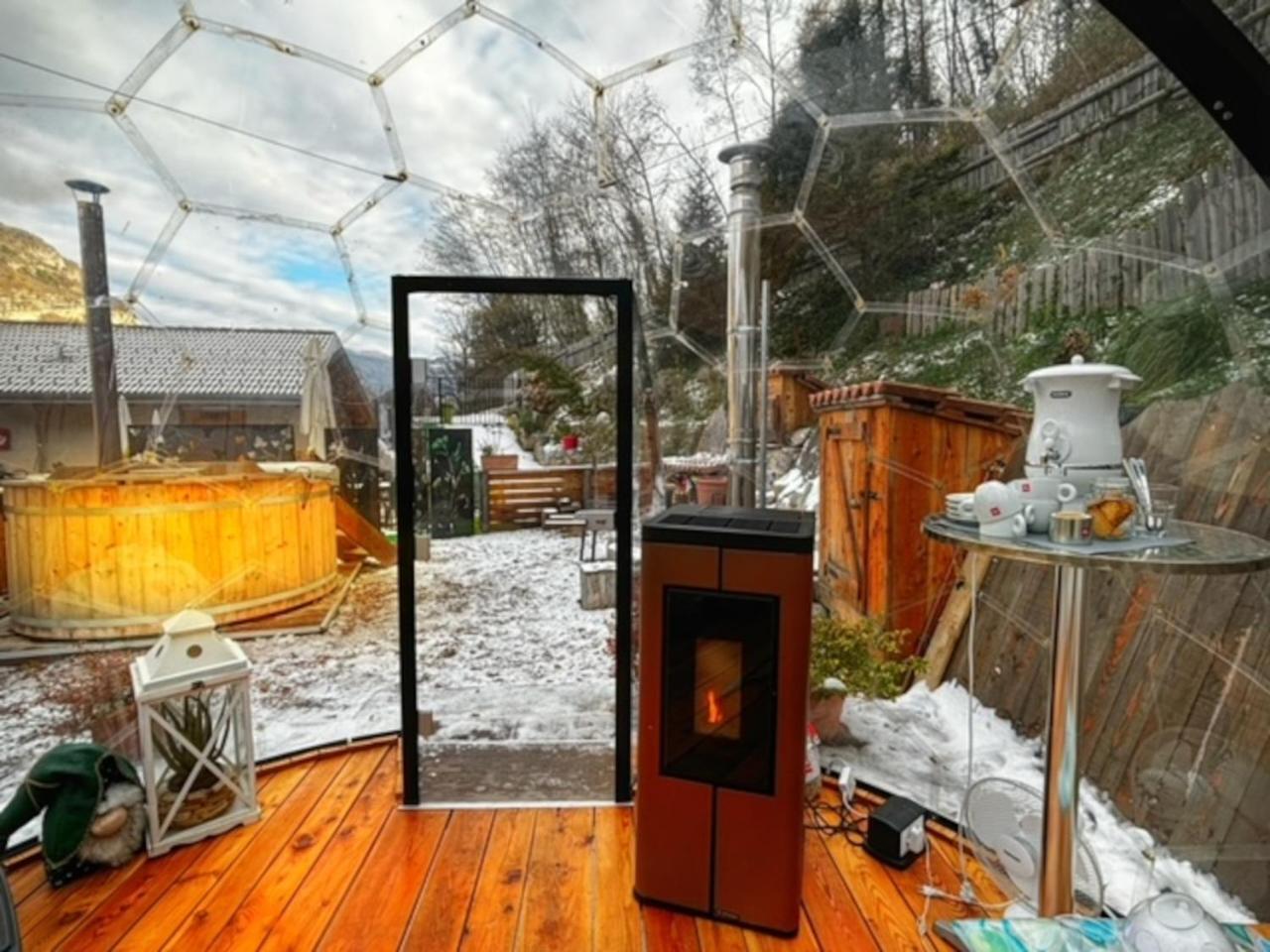 Chalet Torcel Affittacamere San Lorenzo Dorsino Exterior foto